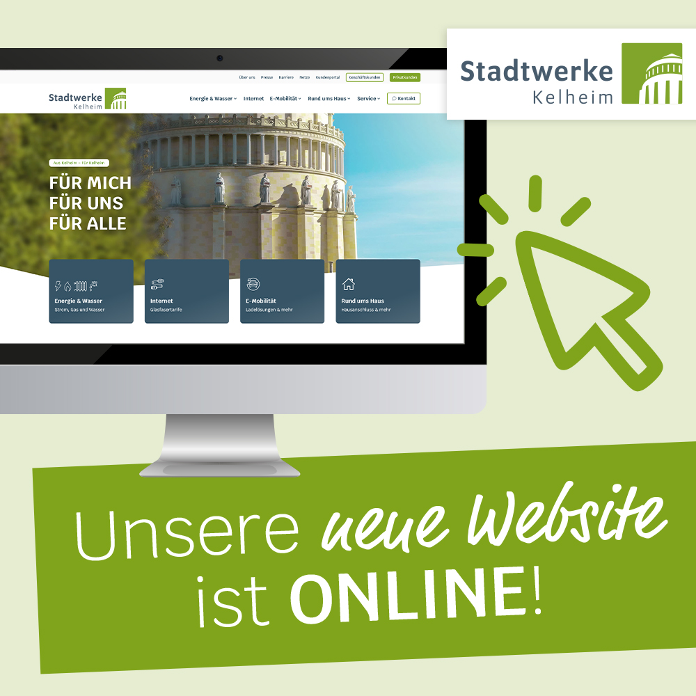 Neue Website online