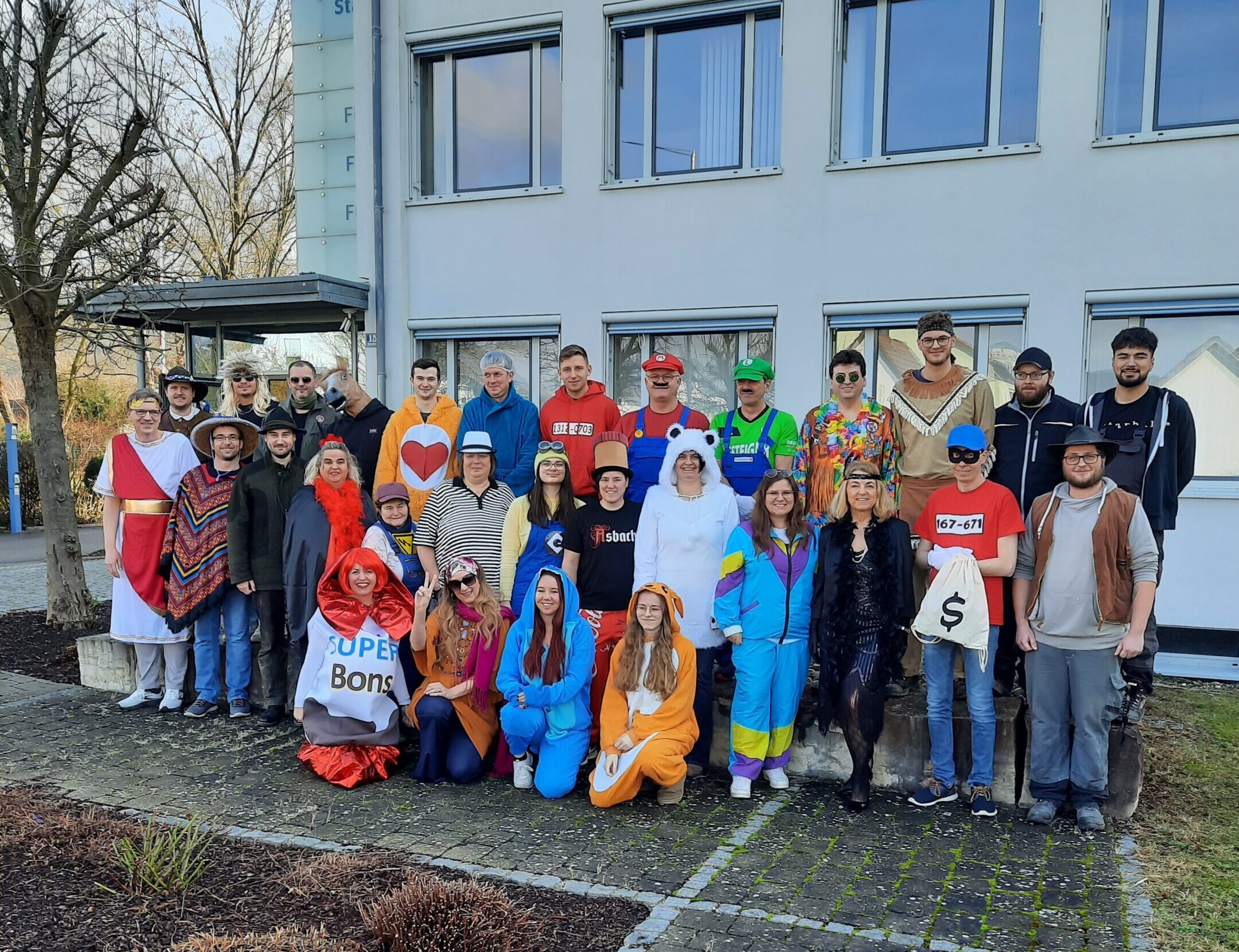 Faschingdienstag bei den Stadtwerken