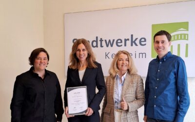 Stadtwerke Kelheim erhalten Auszeichnung für ganzheitliches Gesundheitsmanagement