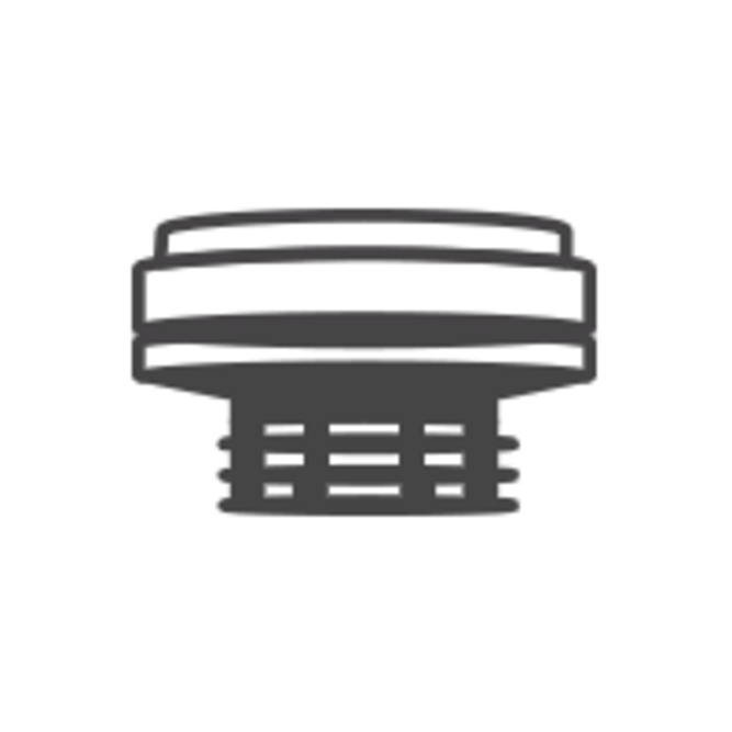 Icon eines Rauchwarnmelders Icon eines Rauchwarnmelders